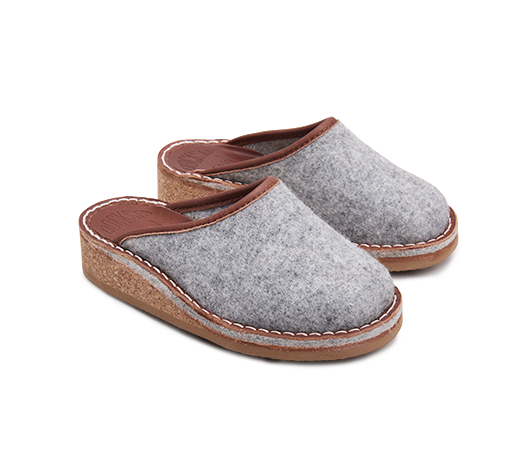 Slippers - Karl/Astrid Wool | Docksta Sko