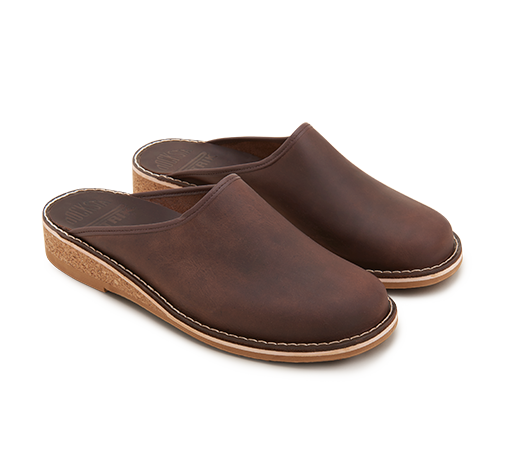 Slippers - Patrik 962 Brown | Docksta Sko