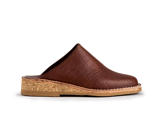 Billies Brown Croco | Docksta Sko