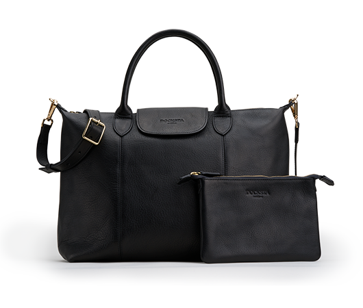 Bag Cleo Large bag Handbag black | Docksta Sko