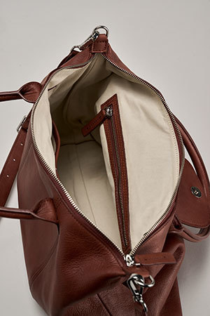  Cleo Large bag Handbag brown | Docksta Sko