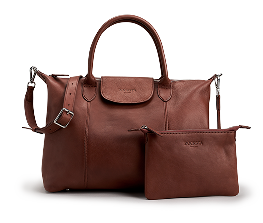 Bag Cleo Large bag Handbag brown | Docksta Sko