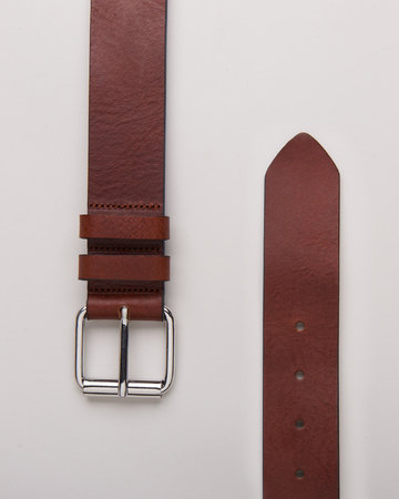 Belt Belt brown 40 mm | Docksta Sko