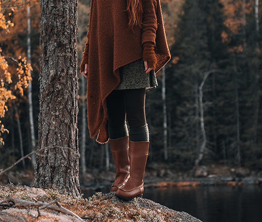 Beat Boots - Beak Boots High Brown Beak Boots - Without lining Vegetable-tanned leather | Docksta Sko