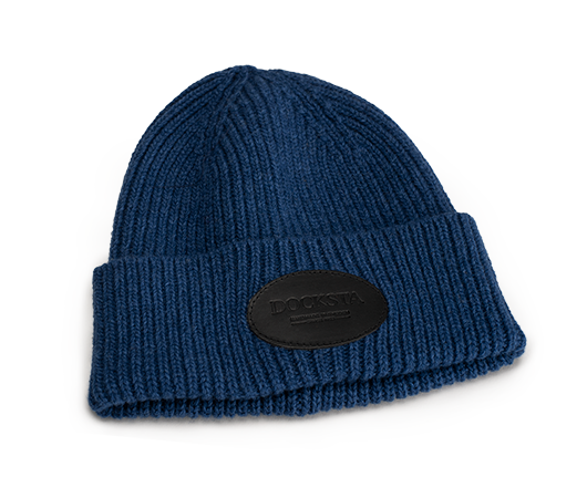  Rib Wool Beanie Beanie Blue | Docksta Sko