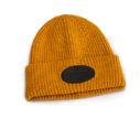 Rib Wool Beanie Beanie Yellow